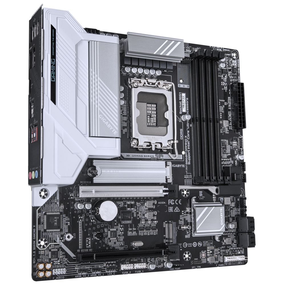 Gigabyte B860M GAMING X Intel LGA1851 Micro-ATX DDR5 Motherboard 3 Gigabyte B860M GAMING X Intel LGA1851 Micro-ATX DDR5 Motherboard