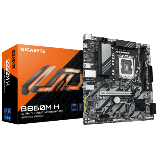 Gigabyte B860M H Intel LGA1851 Micro-ATX DDR5 Motherboard