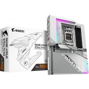 Gigabyte AORUS STEALTH ICE AMD B650E Ryzen Socket AM5 ATX Motherboard