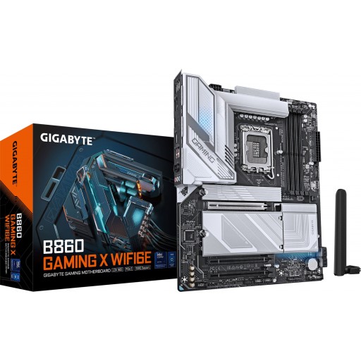 Gigabyte B860 GAMING X WIFI6E LGA 1851 ATX DDR5 Motherboard 1 Gigabyte B860 GAMING X WIFI6E LGA 1851 ATX DDR5 Motherboard