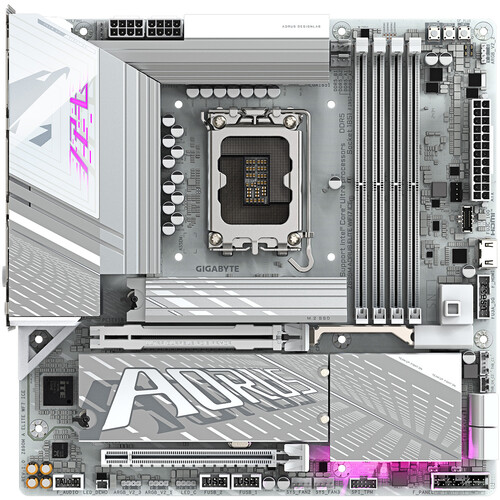 Gigabyte Z890M AORUS ELITE WIFI7 ICE Intel LGA 1851 Micro-ATX Motherboard 2 Gigabyte Z890M AORUS ELITE WIFI7 ICE Intel LGA 1851 Micro-ATX Motherboard
