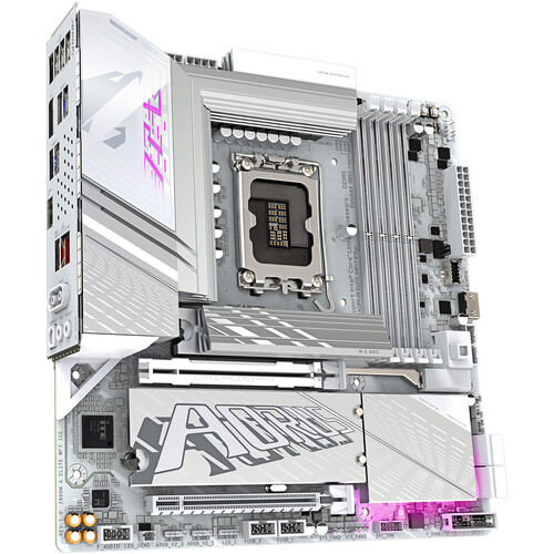 Gigabyte Z890M AORUS ELITE WIFI7 ICE Intel LGA 1851 Micro-ATX Motherboard 3 Gigabyte Z890M AORUS ELITE WIFI7 ICE Intel LGA 1851 Micro-ATX Motherboard