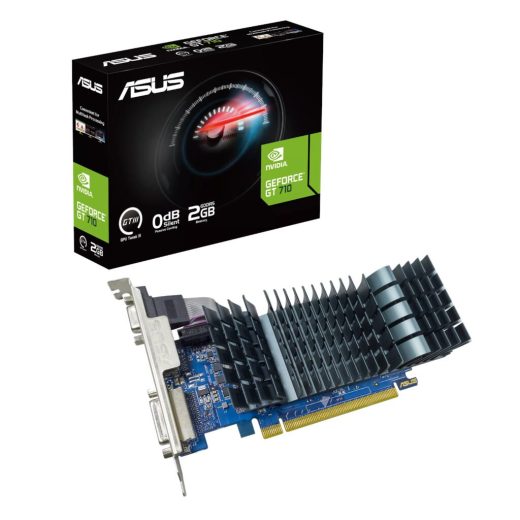 ASUS EVO GT710 Evo 2GB GDDR5 64-bit PCIe 2.0 Graphics Card