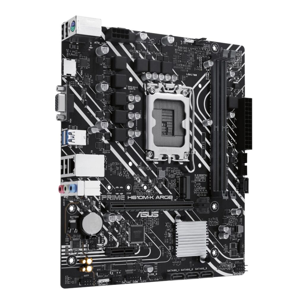 Asus PRIME H610M-R DDR5 LGA1700 Micro-ATX Motherboard 3 Asus PRIME H610M-R DDR5 LGA1700 Micro-ATX Motherboard