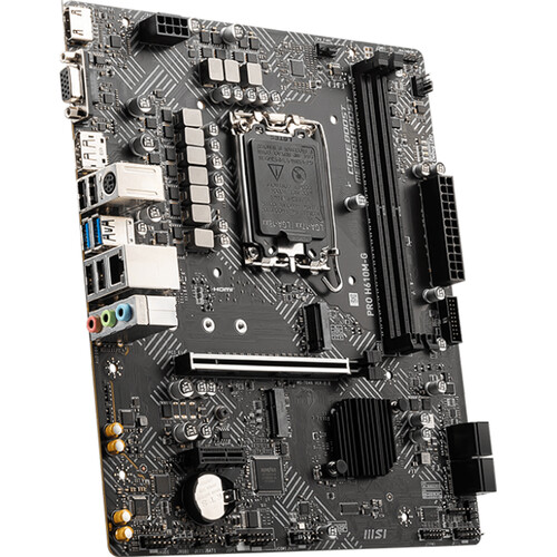 MSI PRO H610M-E DDR5 Intel LGA 1700 Micro-ATX Motherboard 4 MSI PRO H610M-E DDR5 Intel LGA 1700 Micro-ATX Motherboard