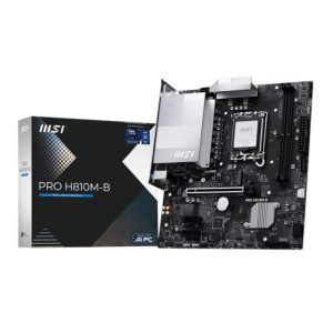 MSI PRO H810M-B Intel B860 LGA 1851 Micro-ATX Motherboard