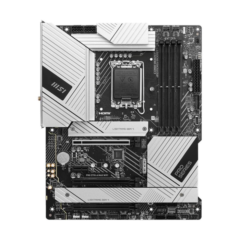 MSI PRO Z790-A MAX WIFI Intel LGA 1700 ATX DDR5 Motherboard 2 MSI PRO Z790-A MAX WIFI Intel LGA 1700 ATX DDR5 Motherboard