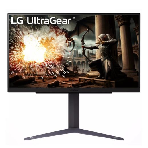LG UltraGear 27GS75Q-B 27″ QHD 180Hz 1ms IPS HDR10 FreeSync & G-SYNC Compatible Gaming Monitor