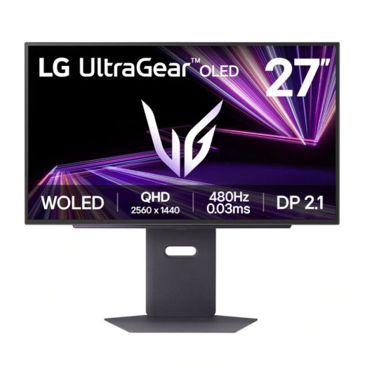 LG UltraGear 27GX790A-B 26.5″ OLED QHD 480Hz 0.03ms FreeSync Premium Pro Gaming Monitor