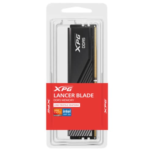 ADATA XPG Lancer Blade 32GB DDR5-6000 CL30 Low-Profile Memory 3 ADATA XPG Lancer Blade 32GB DDR5-6000 CL30 Low-Profile Memory