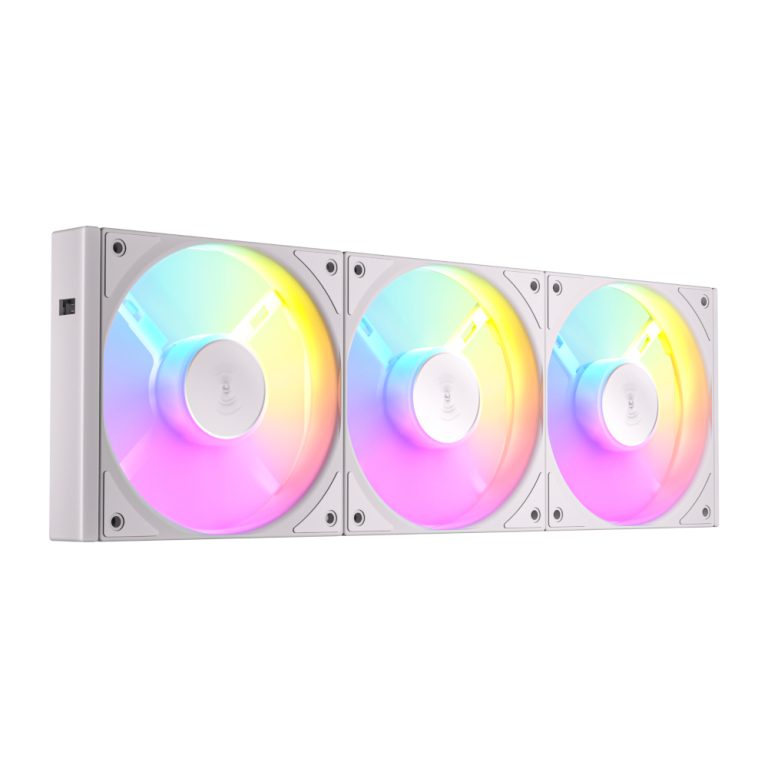 Antec Connect 120 ARGB PWM White Case Fans 3 Pack 2 Antec Connect 120 ARGB PWM White Case Fans 3 Pack