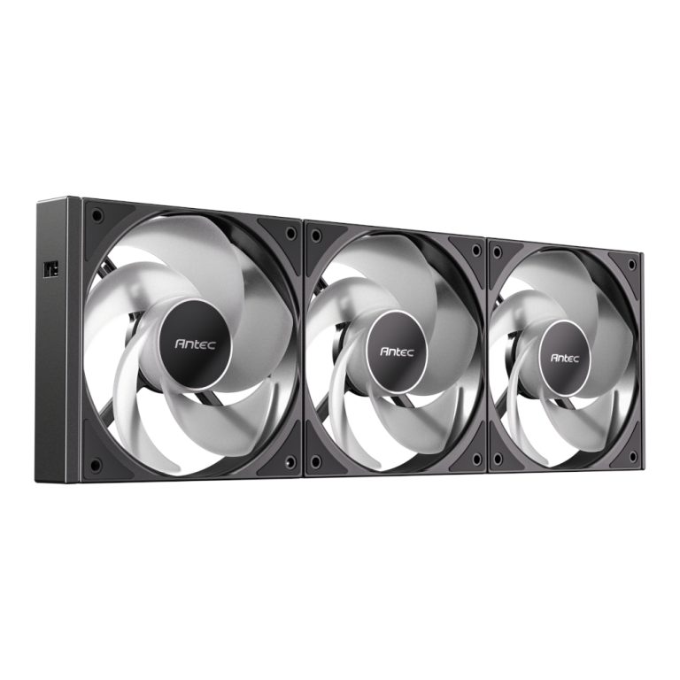 Antec Connect 120 Reverse ARGB PWM Black Case Fans 3 Pack 5 Antec Connect 120 Reverse ARGB PWM Black Case Fans 3 Pack