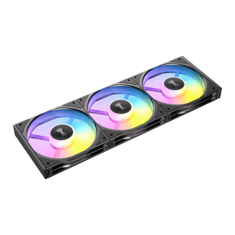 Antec Connect 120 Reverse ARGB PWM Black Case Fans 3 Pack 3 Antec Connect 120 Reverse ARGB PWM Black Case Fans 3 Pack