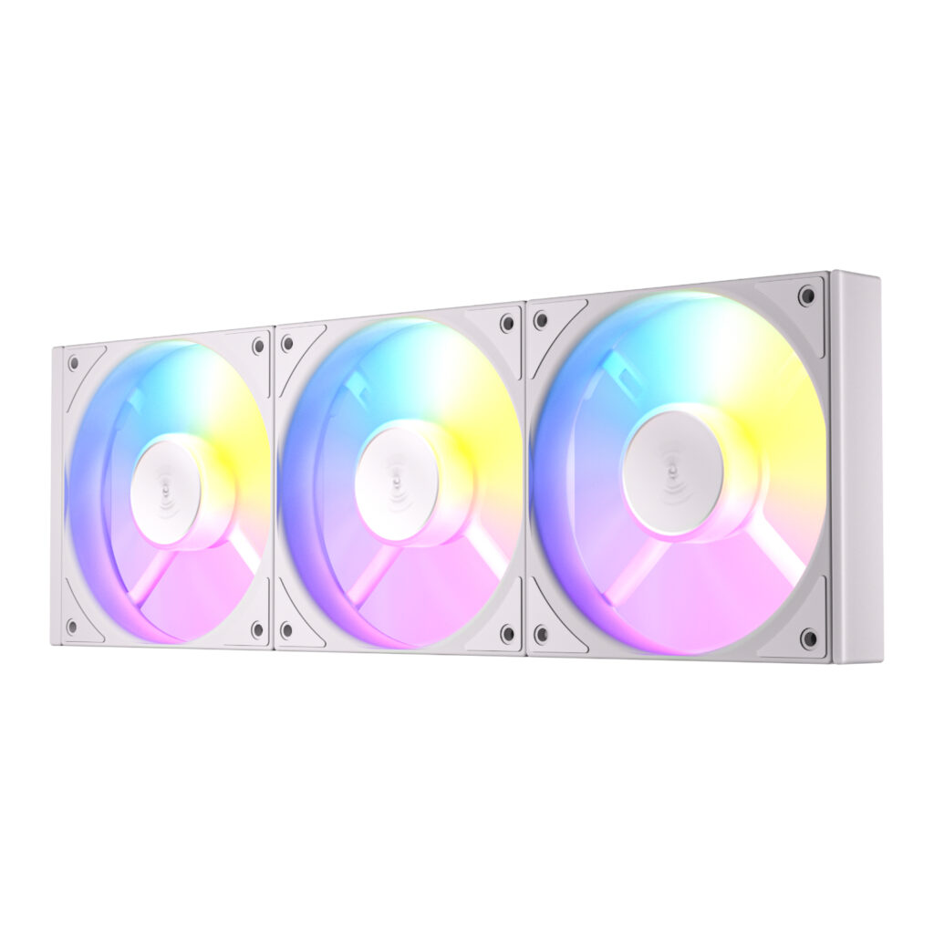 Antec Connect 120 Reverse ARGB PWM White Case Fans 3 Pack 4 Antec Connect 120 Reverse ARGB PWM White Case Fans 3 Pack