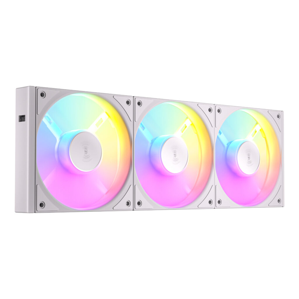 Antec Connect 120 Reverse ARGB PWM White Case Fans 3 Pack 2 Antec Connect 120 Reverse ARGB PWM White Case Fans 3 Pack
