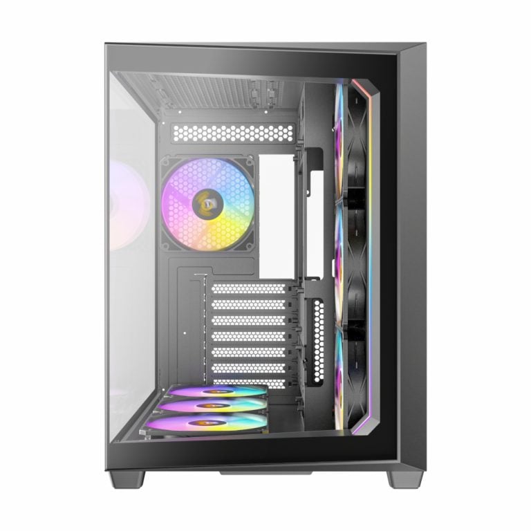 Antec C5 ARGB ATX Mid Tower Black Gaming Chassis 3 Antec C5 ARGB ATX Mid Tower Black Gaming Chassis