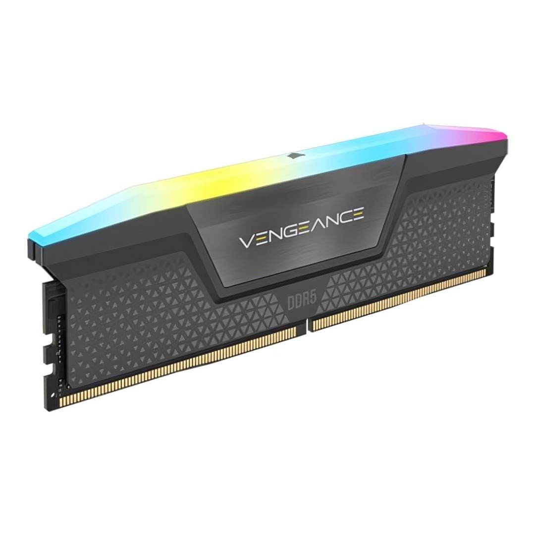 Corsair VENGEANCE RGB 16GB DDR5-6000 CL36 EXPO/XMP Cool Grey Memory 2 Corsair VENGEANCE RGB 16GB DDR5-6000 CL36 EXPO/XMP Cool Grey Memory