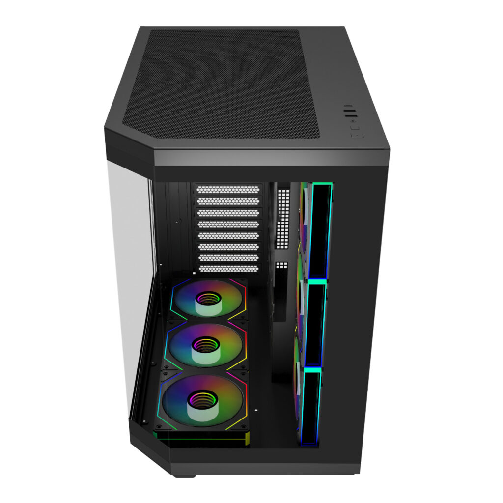 FSP U580 ARGB ATX Ultra Tower Black Gaming Chassis 4 FSP U580 ARGB ATX Ultra Tower Black Gaming Chassis