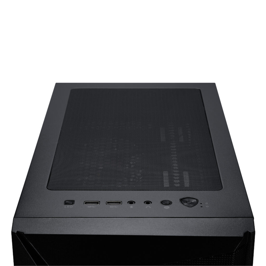 MSI MAG FORGE 130A Airflow ATX Black Gaming Chassis 6 MSI MAG FORGE 130A Airflow ATX Black Gaming Chassis