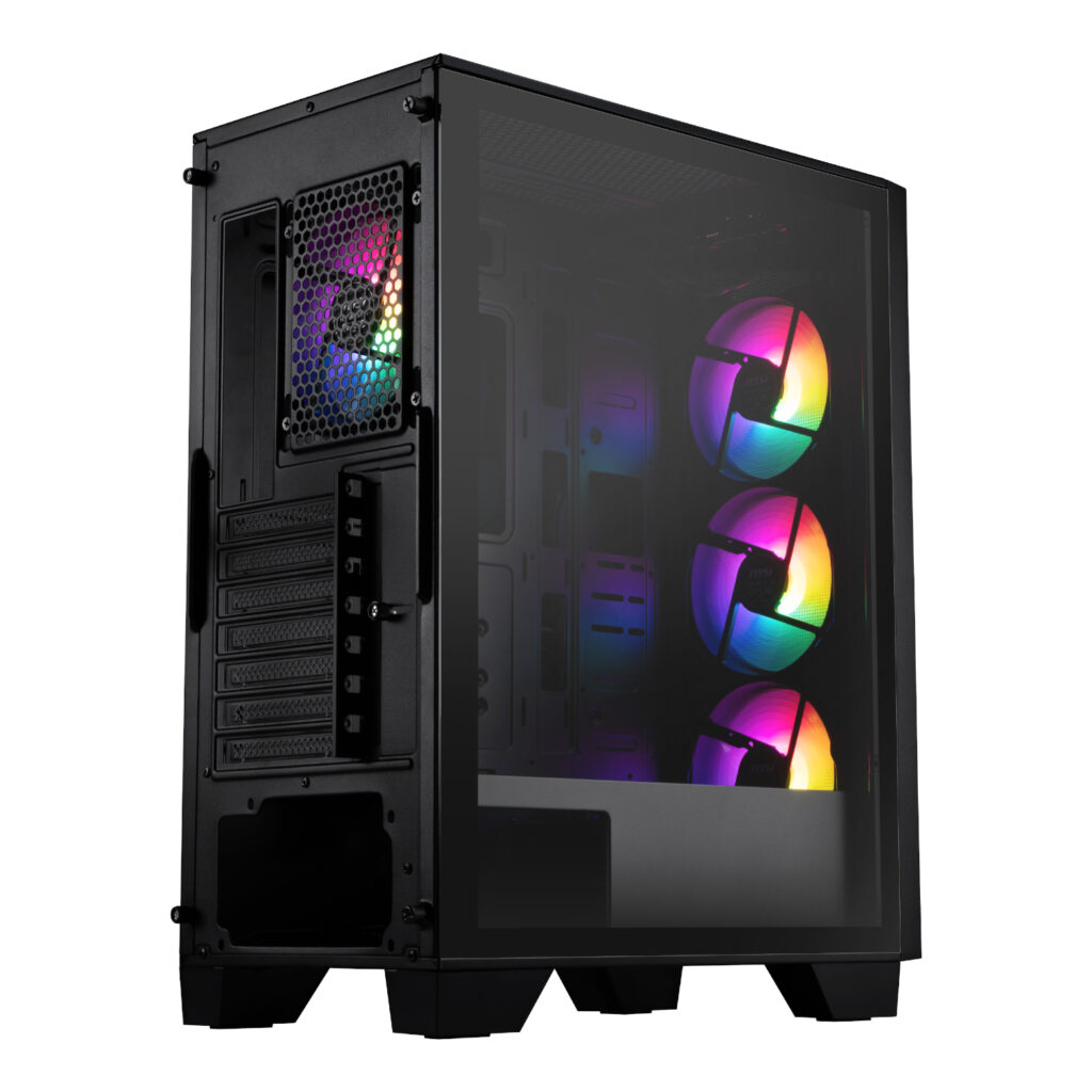 MSI MAG FORGE 130A Airflow ATX Black Gaming Chassis 4 MSI MAG FORGE 130A Airflow ATX Black Gaming Chassis