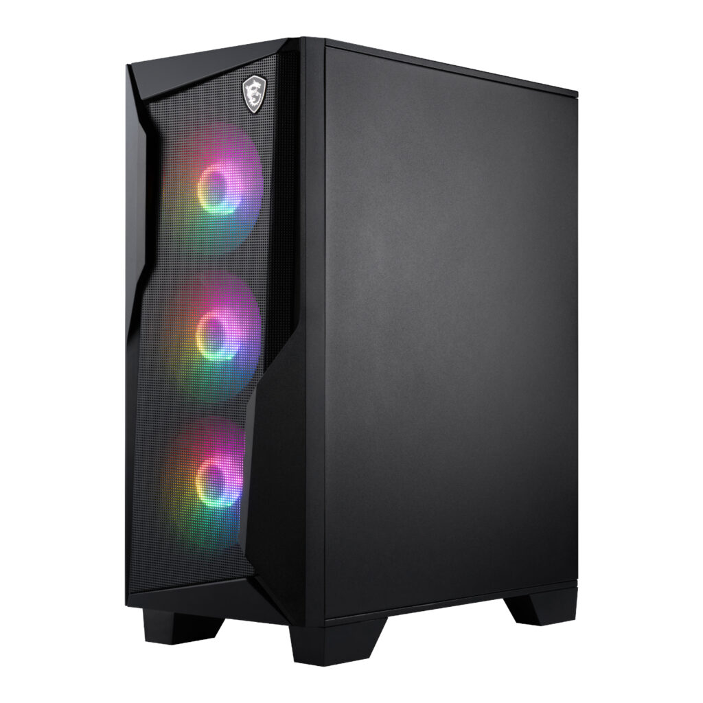 MSI MAG FORGE 130A Airflow ATX Black Gaming Chassis 5 MSI MAG FORGE 130A Airflow ATX Black Gaming Chassis