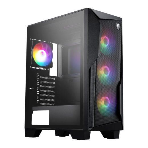 MSI MAG FORGE 130A Airflow ATX Black Gaming Chassis
