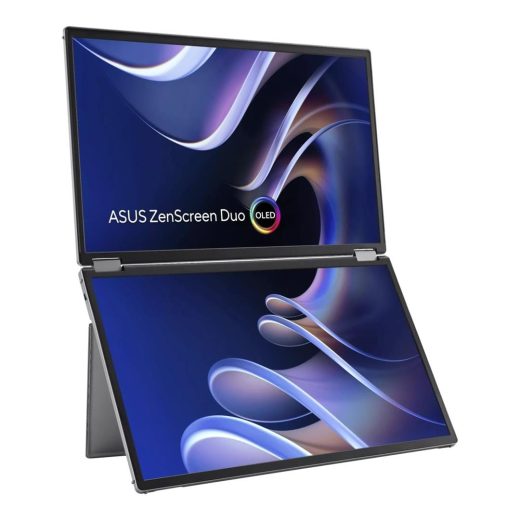 ASUS ZenScreen Duo OLED MQ149CD Dual 14″ OLED WUXGA 60Hz HDR True Black 400 USB-C Portable Monitor