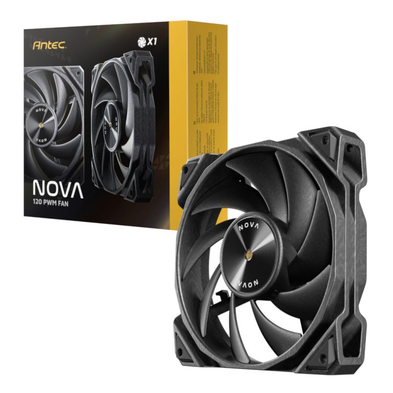 Antec NOVA 120 PWM Black Case Fan 1 Antec NOVA 120 PWM Black Case Fan