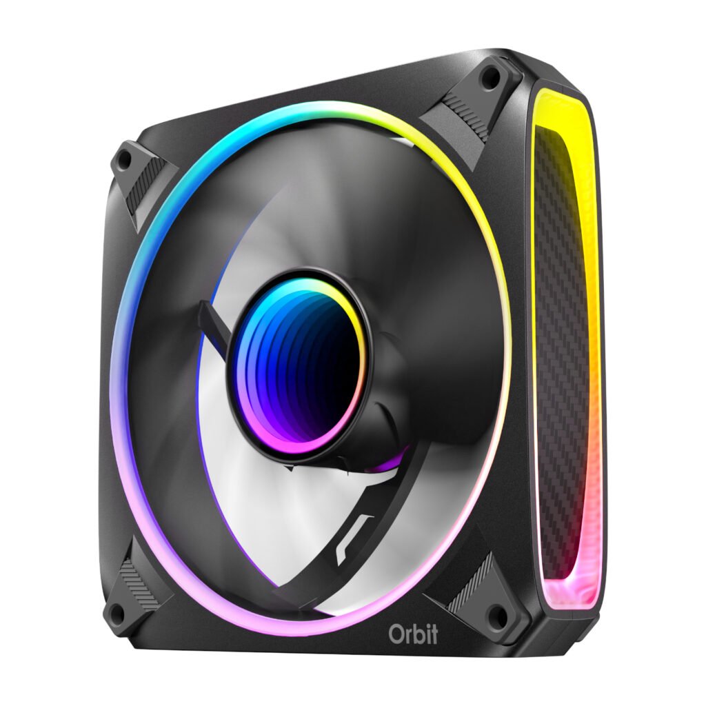 Antec ORBIT PWM 120mm ARGB Black Fan 3 Pack 2 Antec ORBIT PWM 120mm ARGB Black Fan 3 Pack