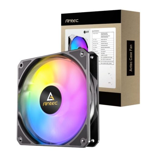 Antec P12 PWM 120mm ARGB Reverse Black Case Fan