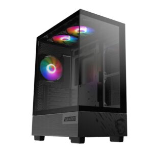 MSI PAG PANO M110A Micro-ATX Black Gaming Chassis