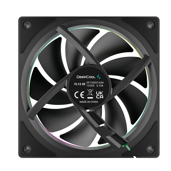 DeepCool FL12 SE 120mm ARGB PWM Black Case Fan 4 DeepCool FL12 SE 120mm ARGB PWM Black Case Fan