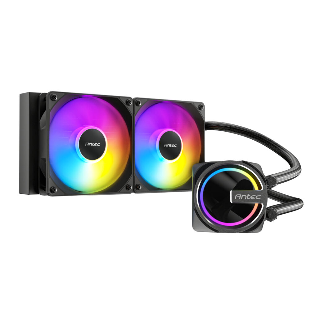 Antec Skeleton 240 ARGB CPU Black Liquid Cooler 1 Antec Skeleton 240 ARGB CPU Black Liquid Cooler