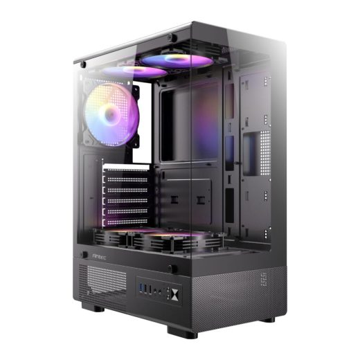 Antec VCX300 ARGB ATX Black Gaming Chassis