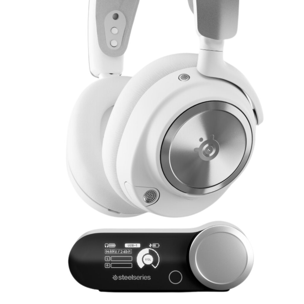 SteelSeries Arctis Nova Pro Wireless Multi-Platform White Gaming Headset 3 SteelSeries Arctis Nova Pro Wireless Multi-Platform White Gaming Headset