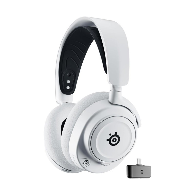 SteelSeries Arctis Nova 7X Wireless White Gaming Headset 1 SteelSeries Arctis Nova 7X Wireless White Gaming Headset