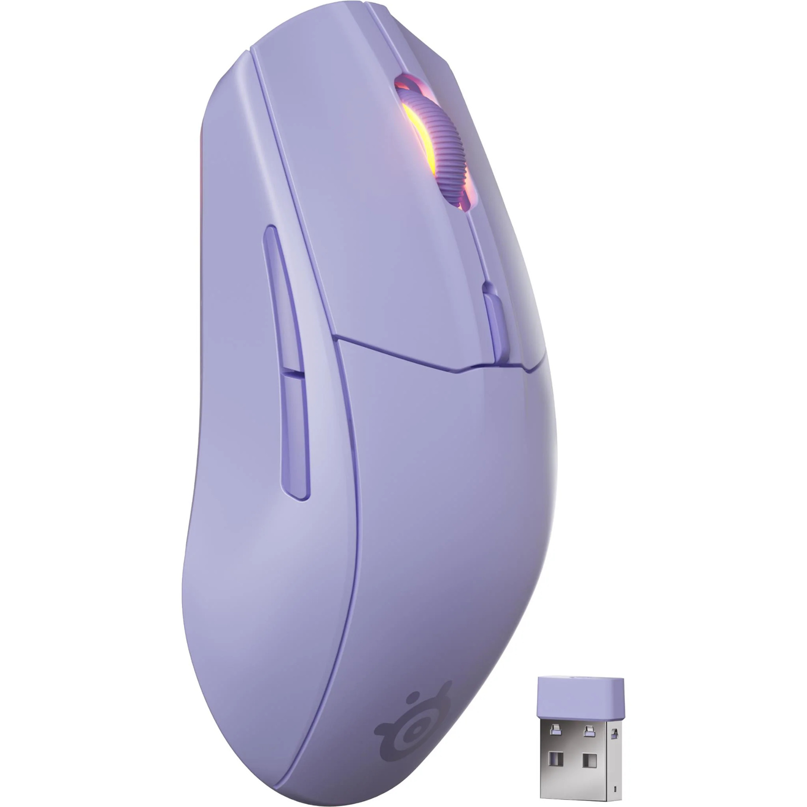 SteelSeries Rival 3 Wireless Gen 2 18K DPI Wireless Lavender Optical Gaming Mouse 5 SteelSeries Rival 3 Wireless Gen 2 18K DPI Wireless Lavender Optical Gaming Mouse