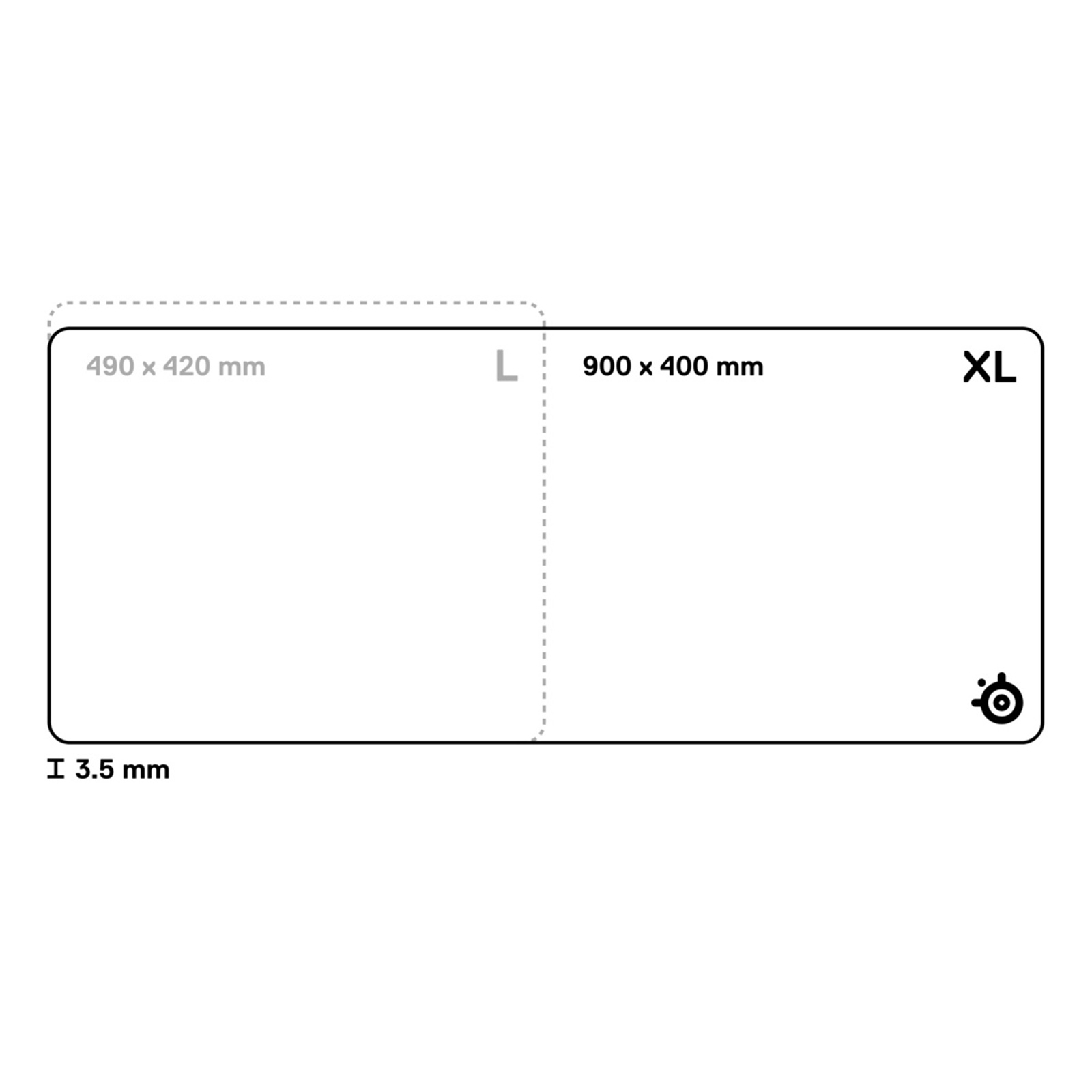 SteelSeries QcK Performance XL Speed Mouse Pad 2 SteelSeries QcK Performance XL Speed Mouse Pad