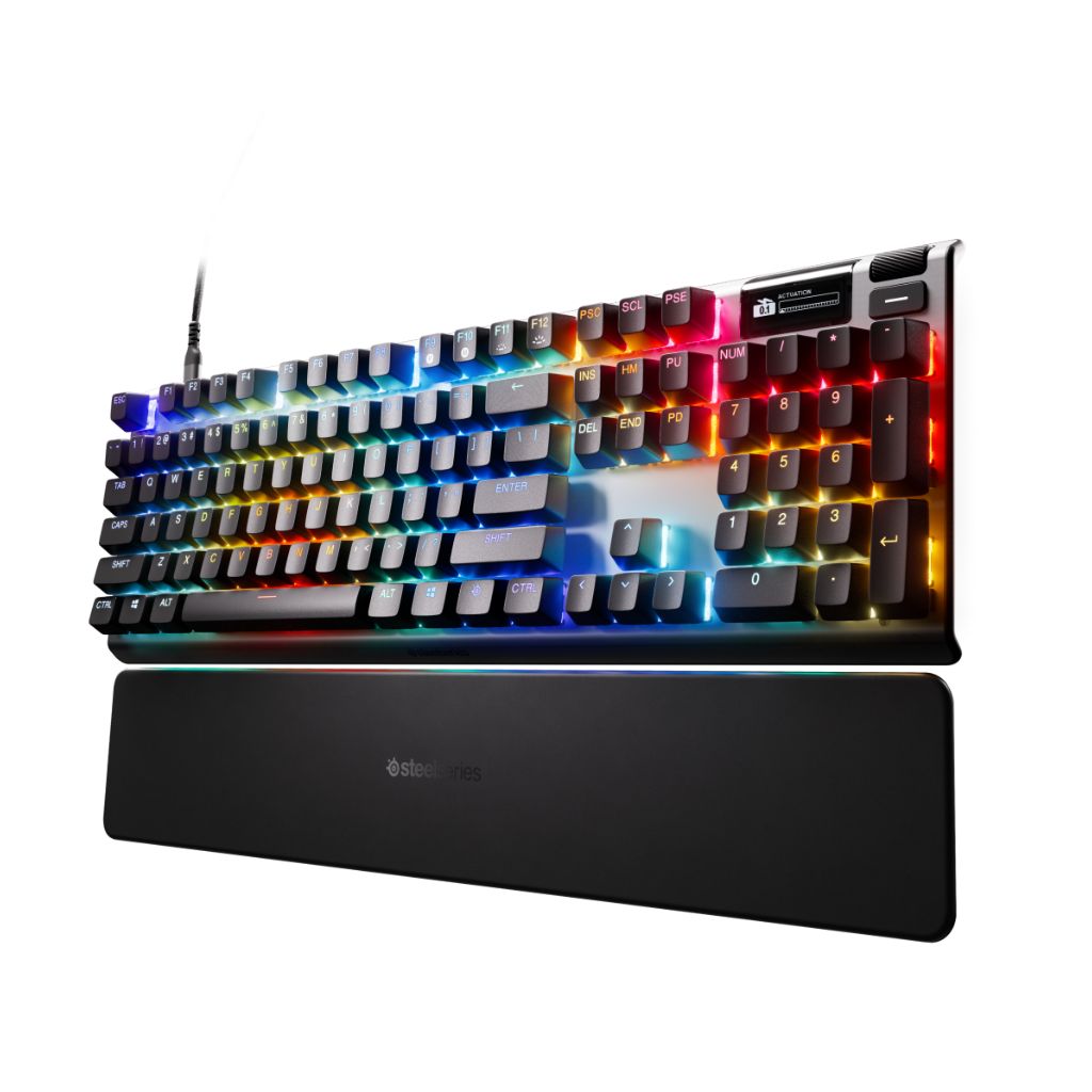 Steelseries Apex Pro Gen 3 ARGB HyperMagnetic Omnipoint 3.0 Switch Wired Gaming Mechanical Keyboard 1 Steelseries Apex Pro Gen 3 ARGB HyperMagnetic Omnipoint 3.0 Switch Wired Gaming Mechanical Keyboard