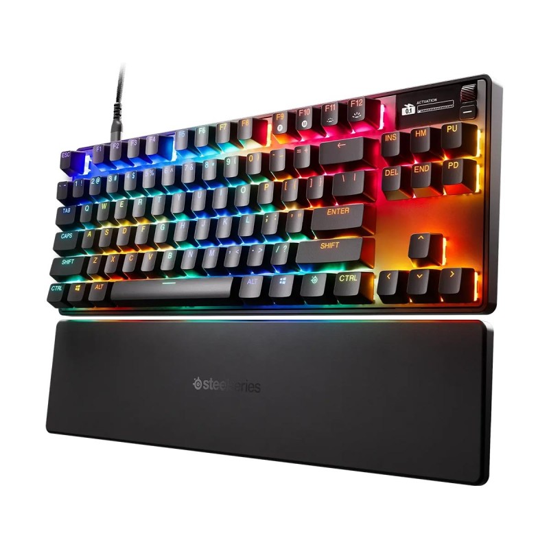 SteelSeries Apex Pro TKL Gen 3 ARGB HyperMagnetic Hall Effect Wired Mechanical Black Gaming Keyboard 2 SteelSeries Apex Pro TKL Gen 3 ARGB HyperMagnetic Hall Effect Wired Mechanical Black Gaming Keyboard