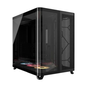 CORSAIR AIR 5400 RS-R ARGB Triple Chamber Black Mid-Tower Gaming Case