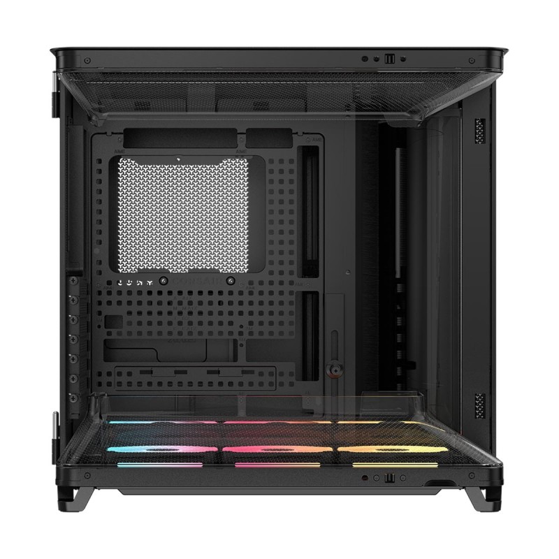 CORSAIR AIR 5400 LX-R RGB iCUE LINK Triple-Chamber Black Mid-Tower Gaming Case 3 CORSAIR AIR 5400 LX-R RGB iCUE LINK Triple-Chamber Black Mid-Tower Gaming Case