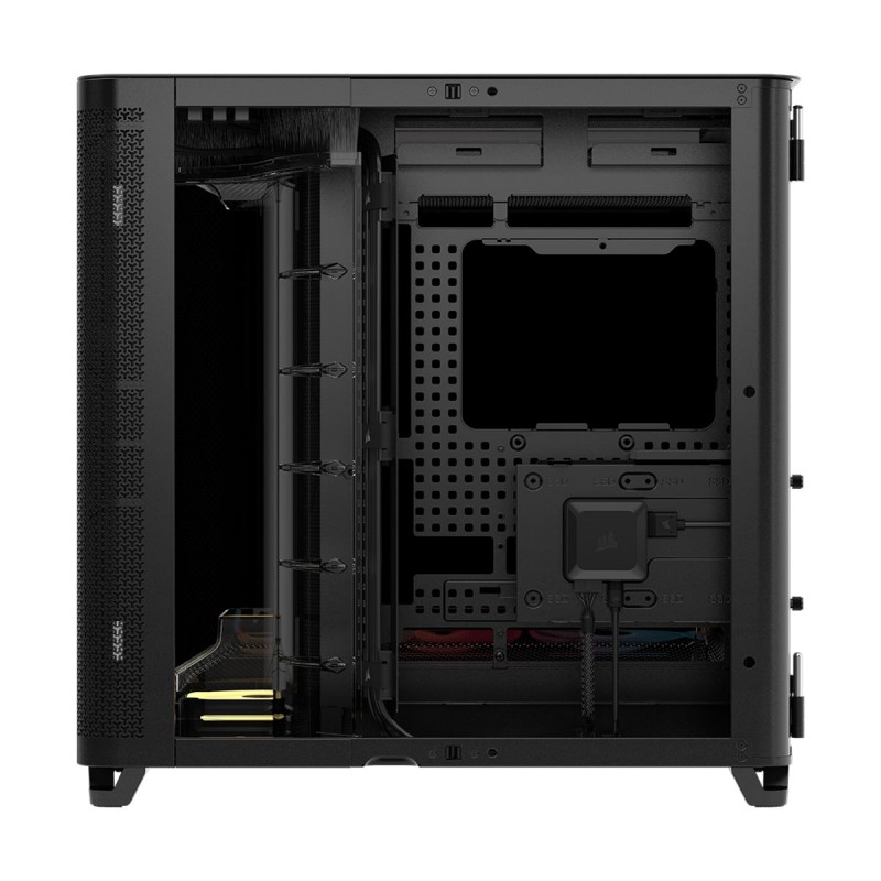 CORSAIR AIR 5400 LX-R RGB iCUE LINK Triple-Chamber Black Mid-Tower Gaming Case 5 CORSAIR AIR 5400 LX-R RGB iCUE LINK Triple-Chamber Black Mid-Tower Gaming Case