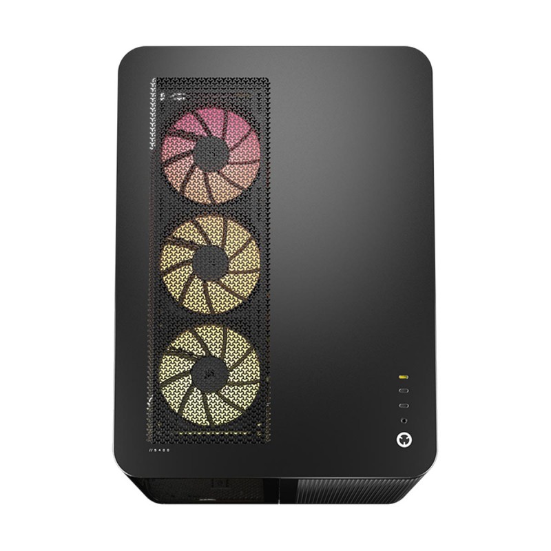 CORSAIR AIR 5400 LX-R RGB iCUE LINK Triple-Chamber Black Mid-Tower Gaming Case 4 CORSAIR AIR 5400 LX-R RGB iCUE LINK Triple-Chamber Black Mid-Tower Gaming Case
