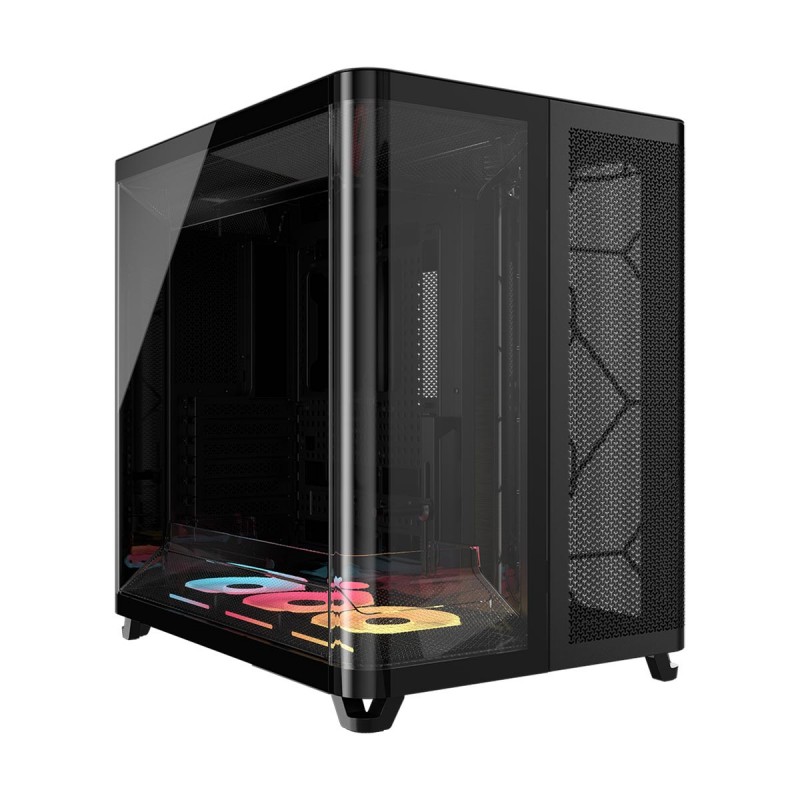 CORSAIR AIR 5400 LX-R RGB iCUE LINK Triple-Chamber Black Mid-Tower Gaming Case 1 CORSAIR AIR 5400 LX-R RGB iCUE LINK Triple-Chamber Black Mid-Tower Gaming Case