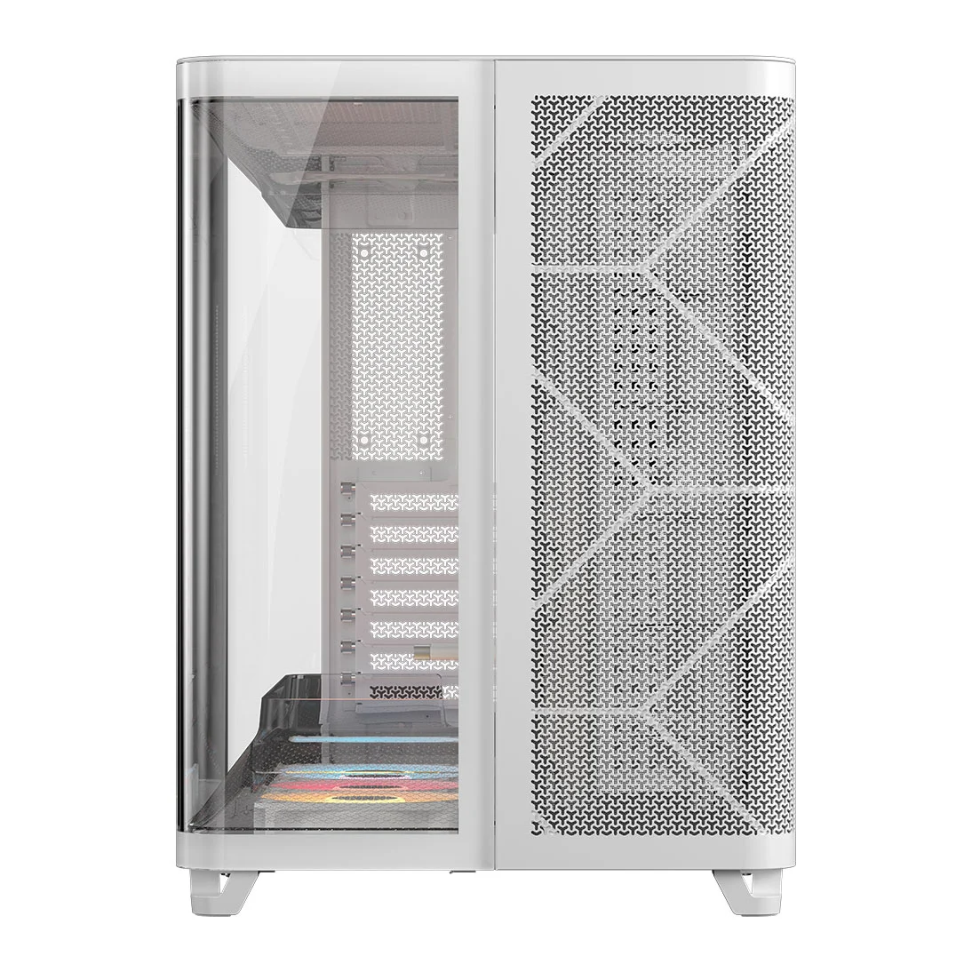 CORSAIR AIR 5400 RS‑R ARGB Triple Chamber White Mid‑Tower Gaming Case 3 CORSAIR AIR 5400 RS‑R ARGB Triple Chamber White Mid‑Tower Gaming Case