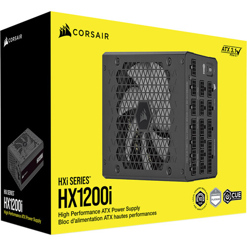 CORSAIR HXi Series HX1200i 80+ Platinum 1200W Fully Modular Power Supply 6 CORSAIR HXi Series HX1200i 80+ Platinum 1200W Fully Modular Power Supply