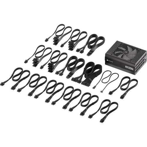 CORSAIR HXi Series HX1200i 80+ Platinum 1200W Fully Modular Power Supply 7 CORSAIR HXi Series HX1200i 80+ Platinum 1200W Fully Modular Power Supply