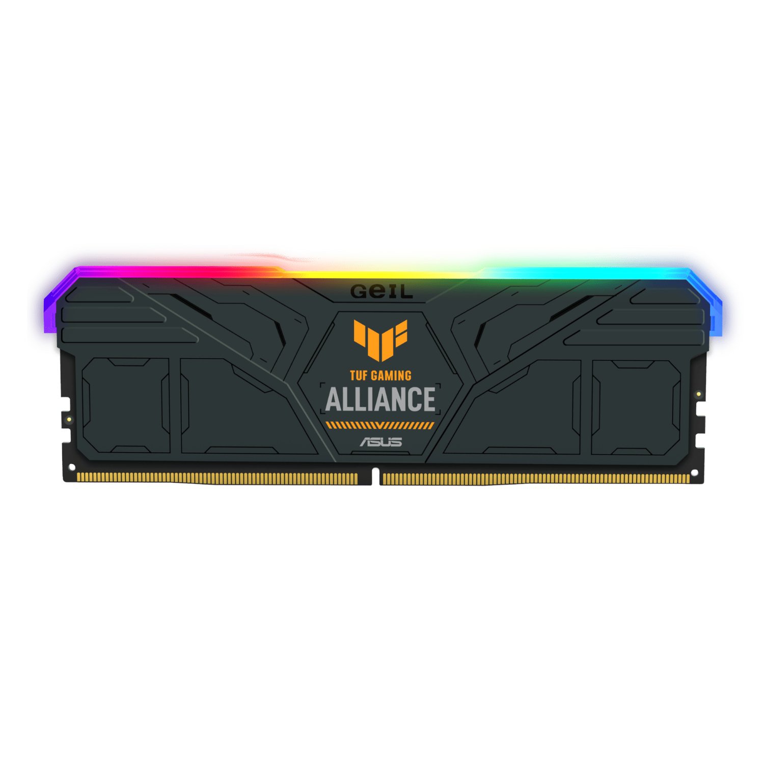 GEIL Gemini RGB TUF Gaming Alliance 32GB (2×16GB) DDR5-6000 MHz CL38 EXPO Memory Kit 1 GEIL Gemini RGB TUF Gaming Alliance 32GB (2×16GB) DDR5-6000 MHz CL38 EXPO Memory Kit