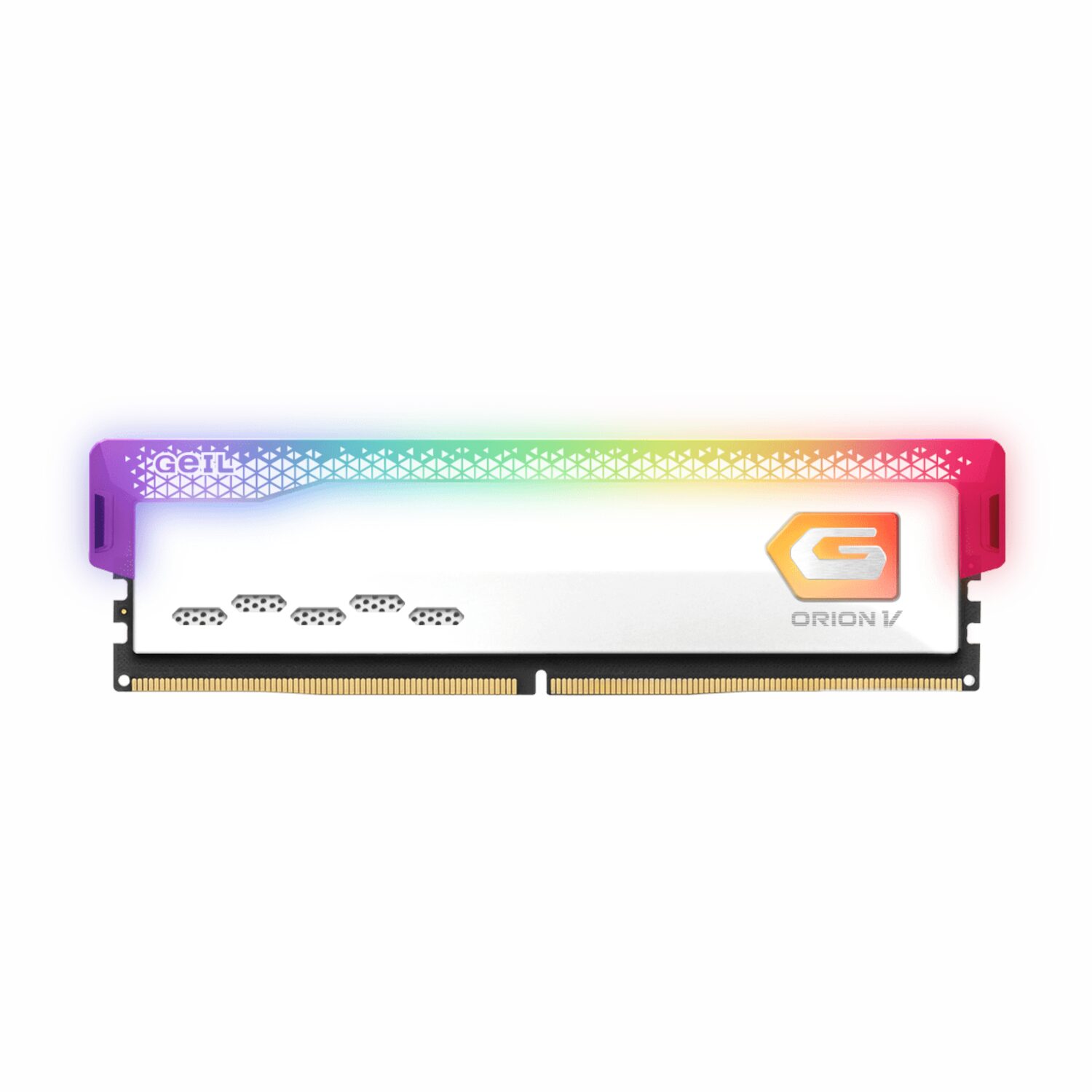 GEIL Orion RGB 16GB DDR5-6000 MHz CL38 White Expo Memory 1 GEIL Orion RGB 16GB DDR5-6000 MHz CL38 White Expo Memory